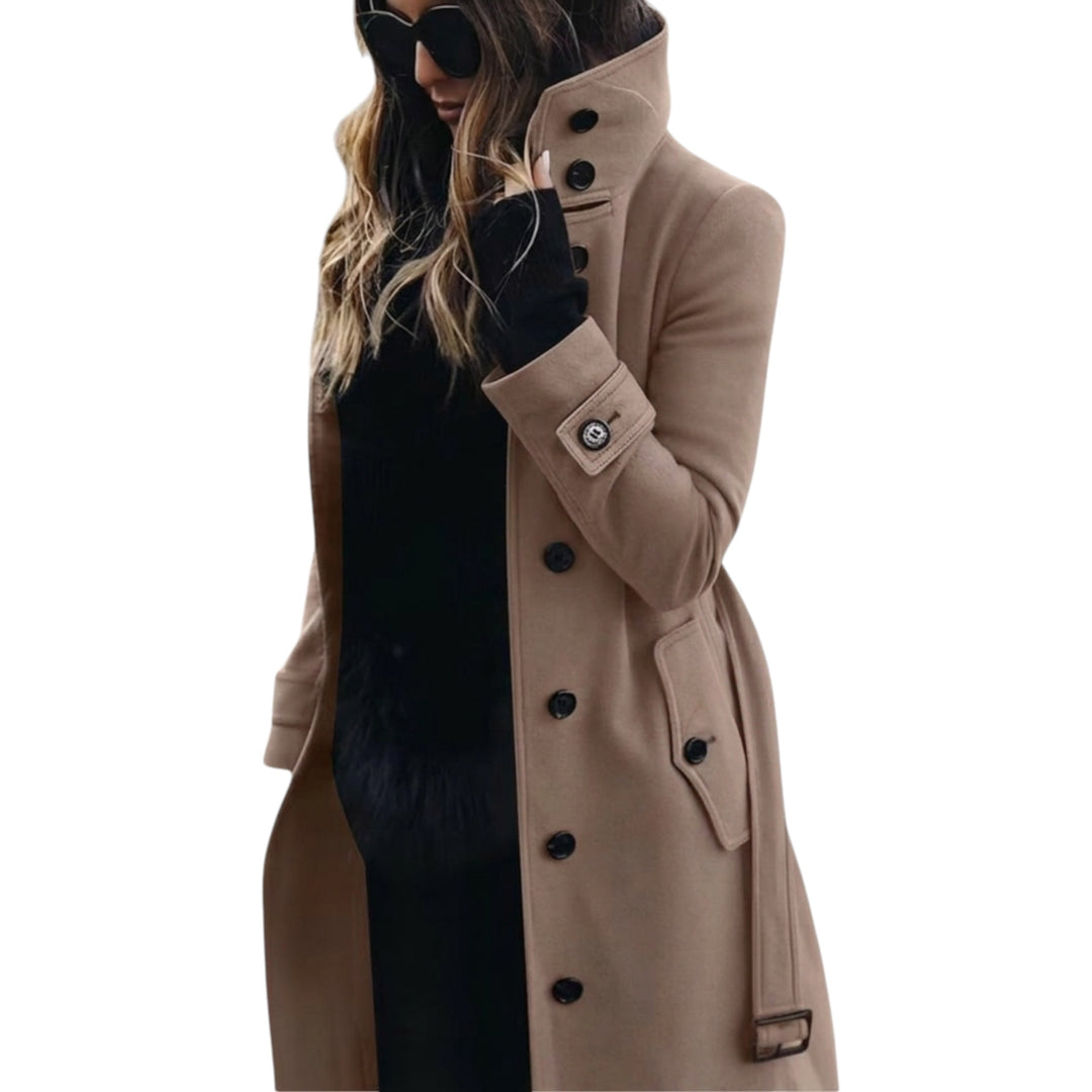 Kvinne Trenchcoat Lang Stilren