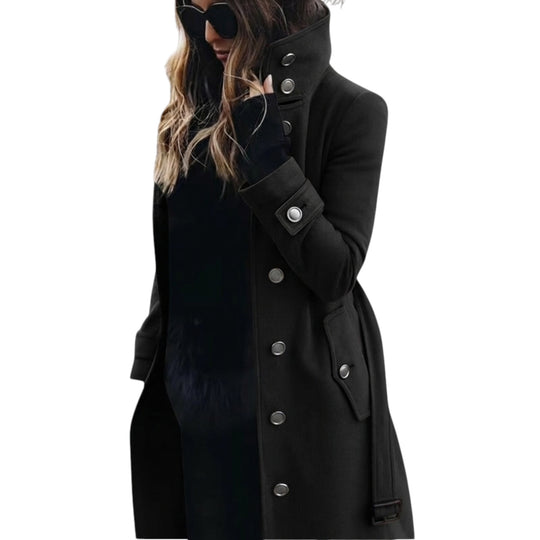 Kvinne Trenchcoat Lang Stilren