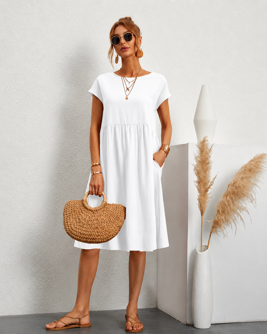 Damen Kjole Moderne Stil