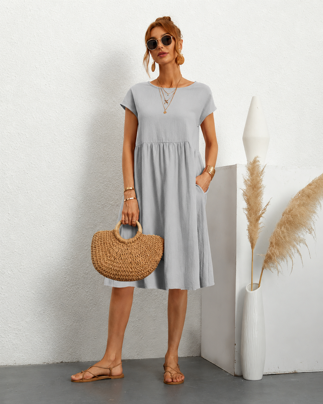 Damen Kjole Moderne Stil