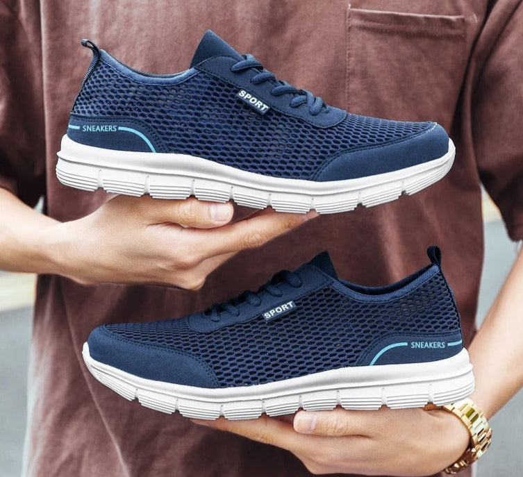 Lette mesh-joggesko for menn