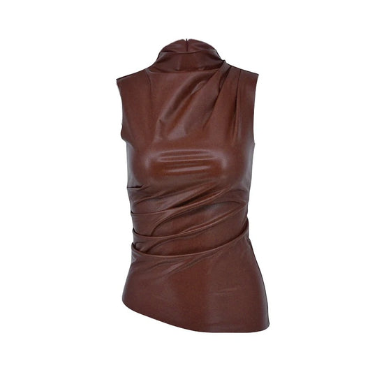 Ermeløs Bodycon Casual Tank-topp for kvinner