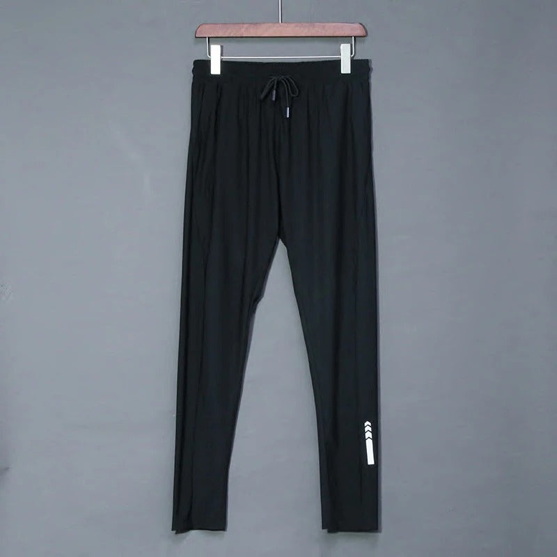 Elastiske joggebukse for menn