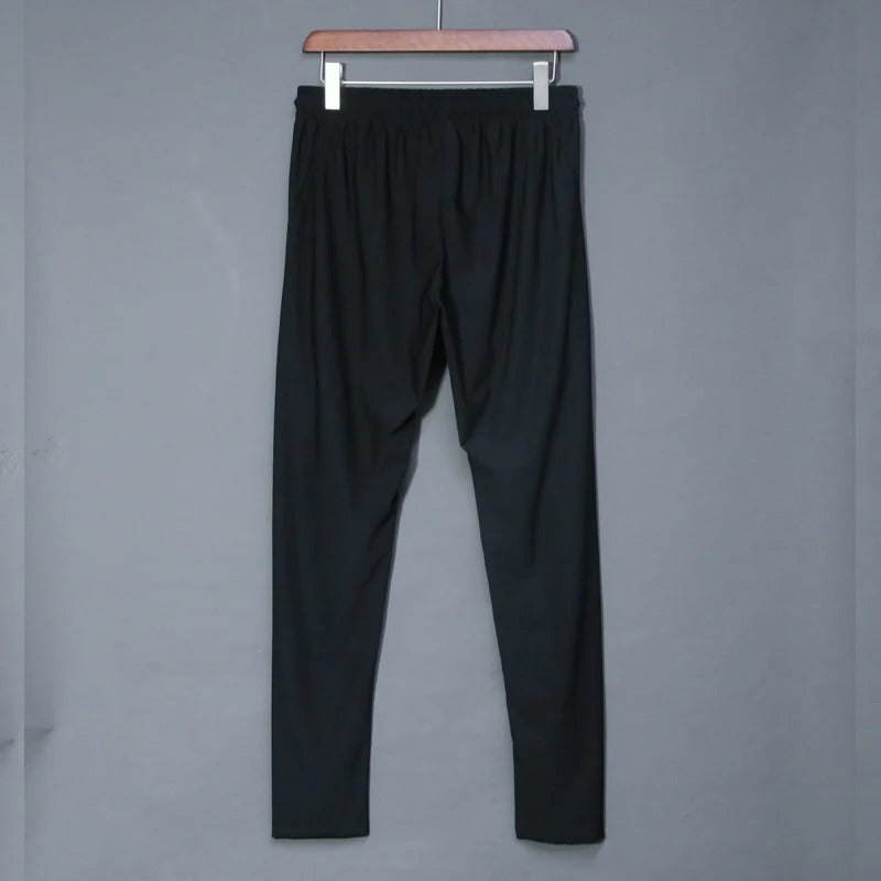 Elastiske joggebukse for menn