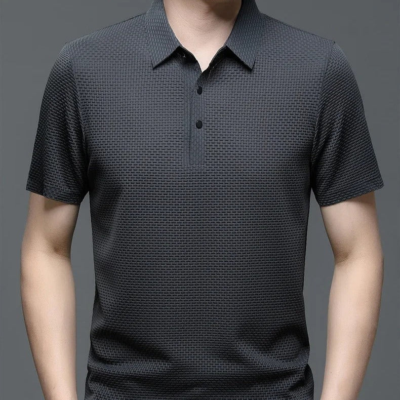 Lop-Up hul poloskjorte for menn