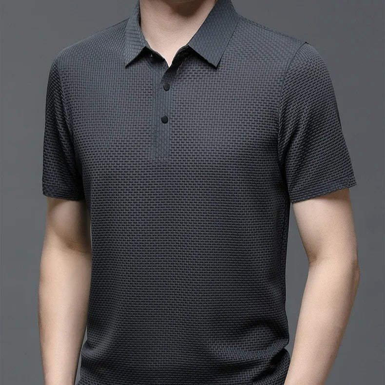 Lop-Up hul poloskjorte for menn