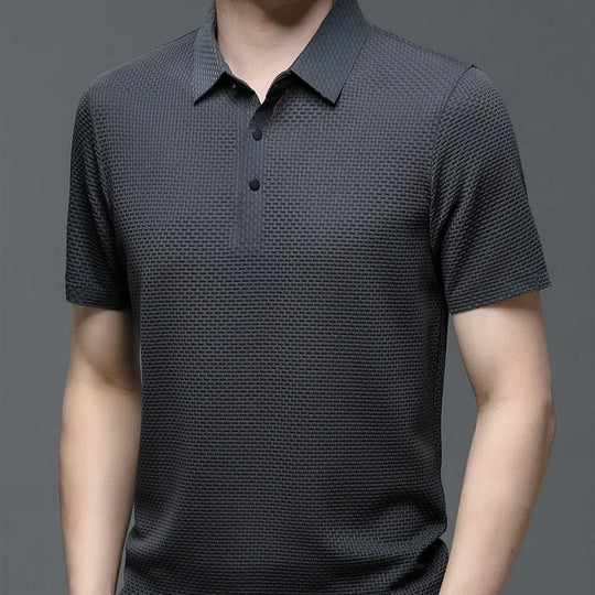 Lop-Up hul poloskjorte for menn
