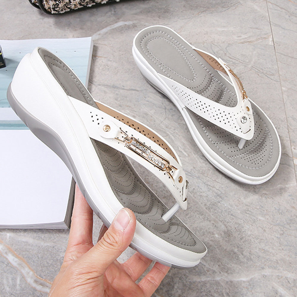 Ortopediske flipflopsandaler for kvinner