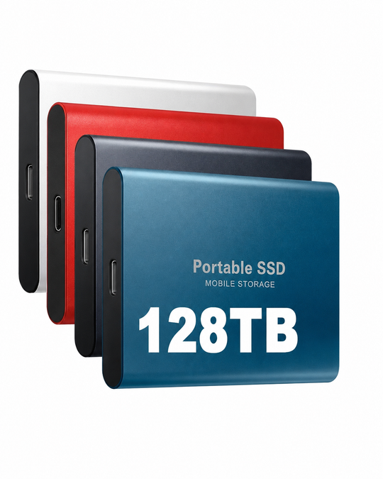 Ekstern SSD 128 TB Kompakt og Rask