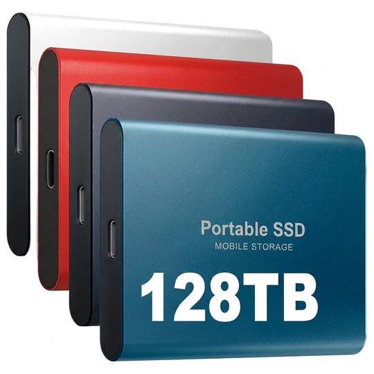 Ekstern SSD 128 TB – Kompakt og Bærbar