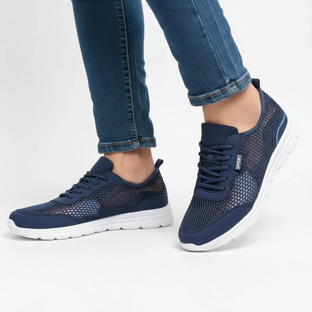 Lette mesh-joggesko for menn