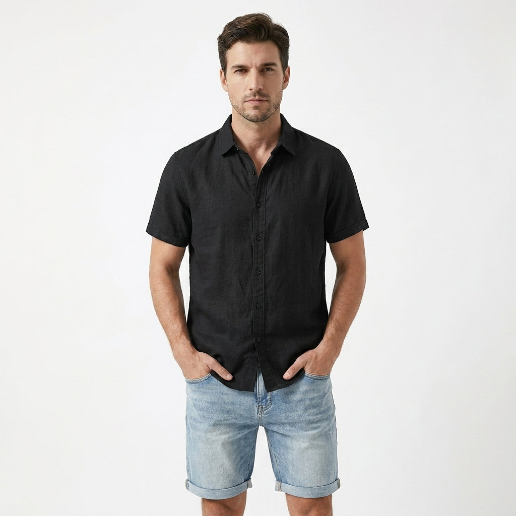 Herre Bluse Stilblanding – Lett og Stilrent Design