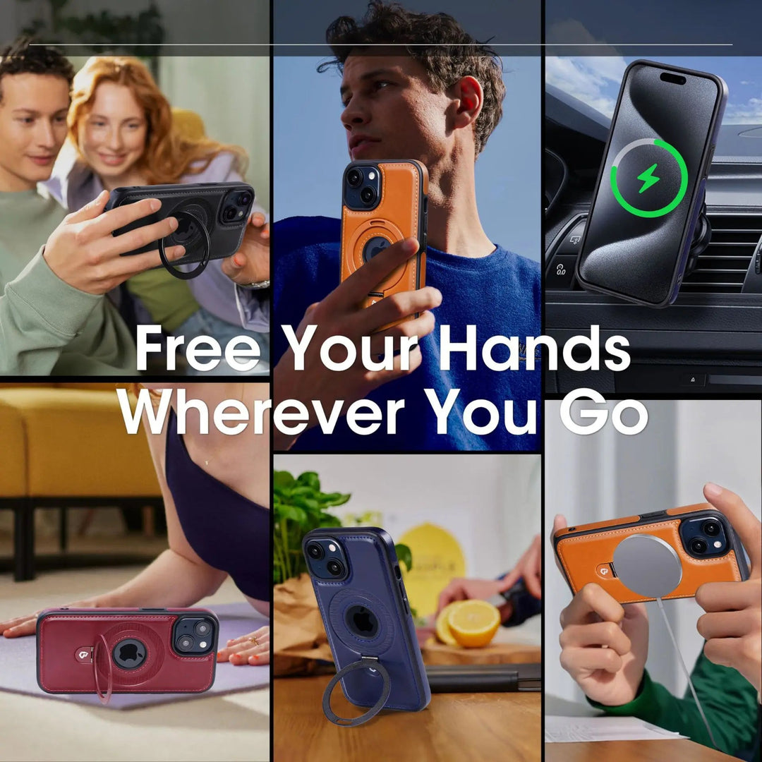 iPhone-deksel med Magnetisk Stativ 7