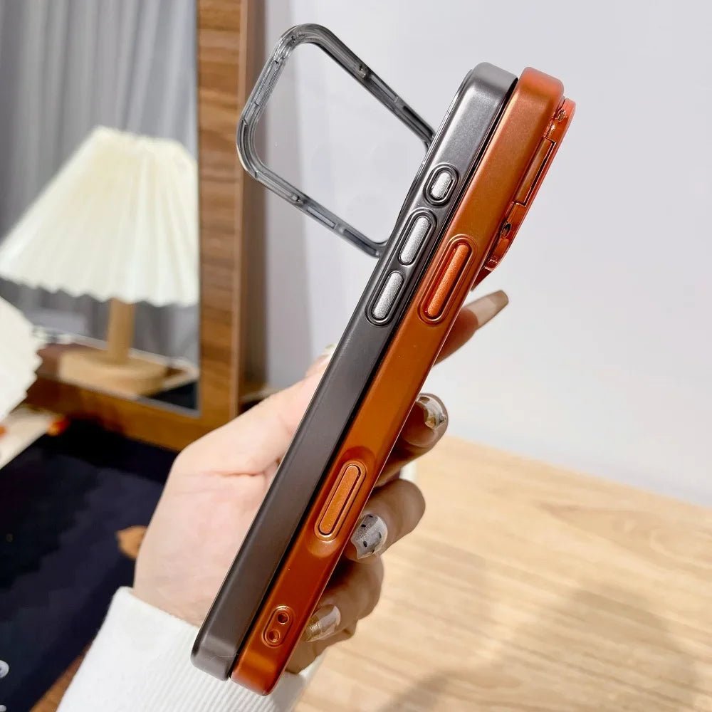 iPhone 17 Deksel med Sammenleggbart Kamerastativ 5