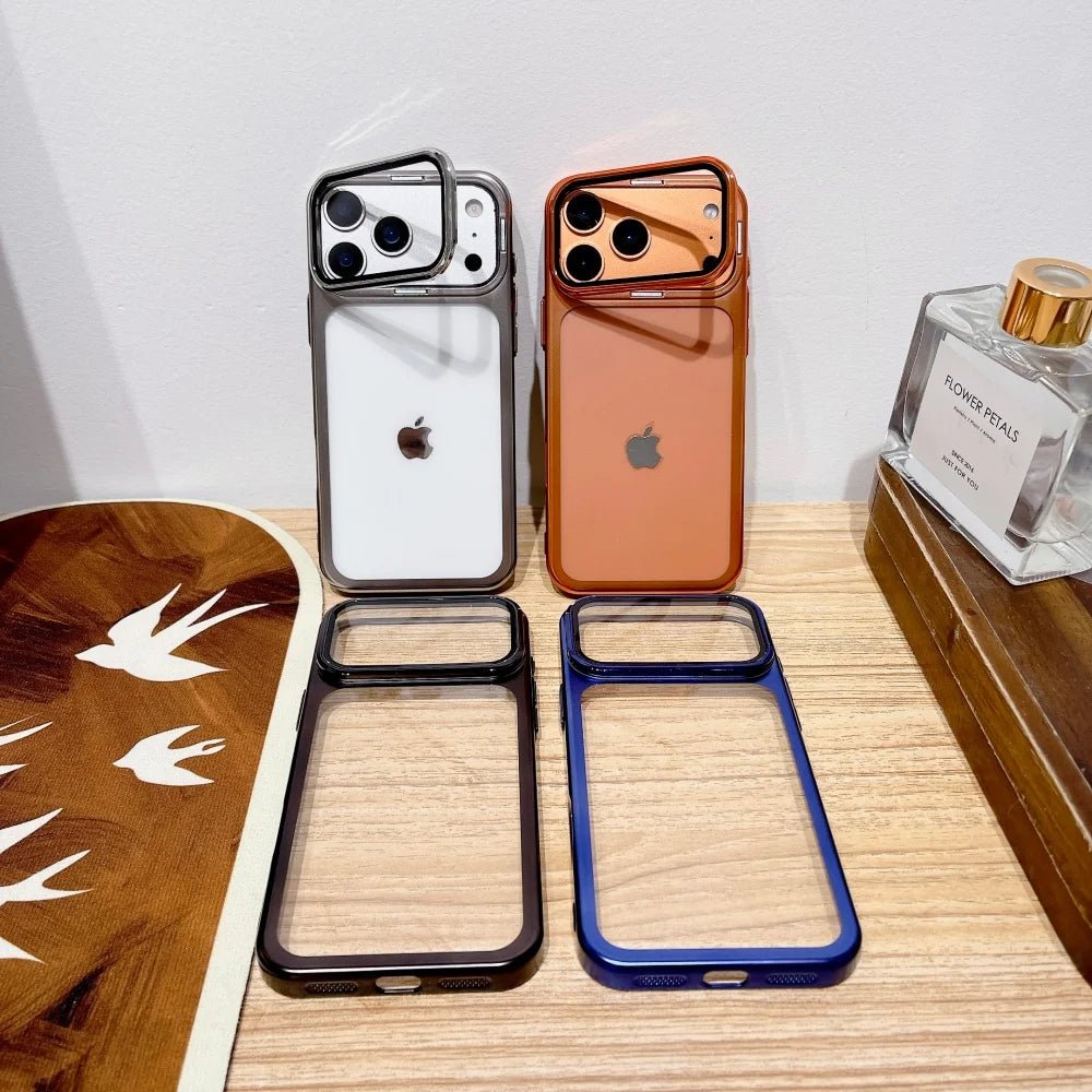 iPhone 17 Deksel med Sammenleggbart Kamerastativ 6