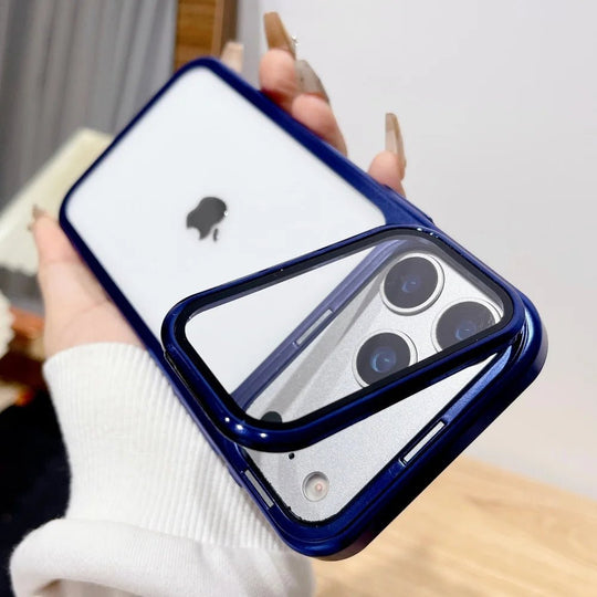 iPhone 17 Deksel med Sammenleggbart Kamerastativ 7