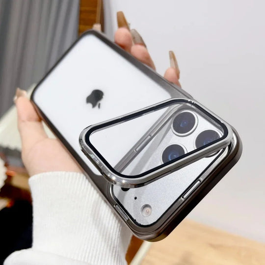 iPhone 17 Deksel med Sammenleggbart Kamerastativ 8