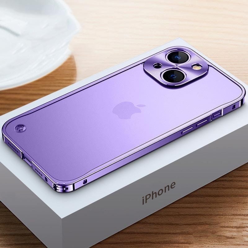 iPhone Deksel Aluminium Moderne Design for iPhone 11, 12, 13, 14 Pro 2