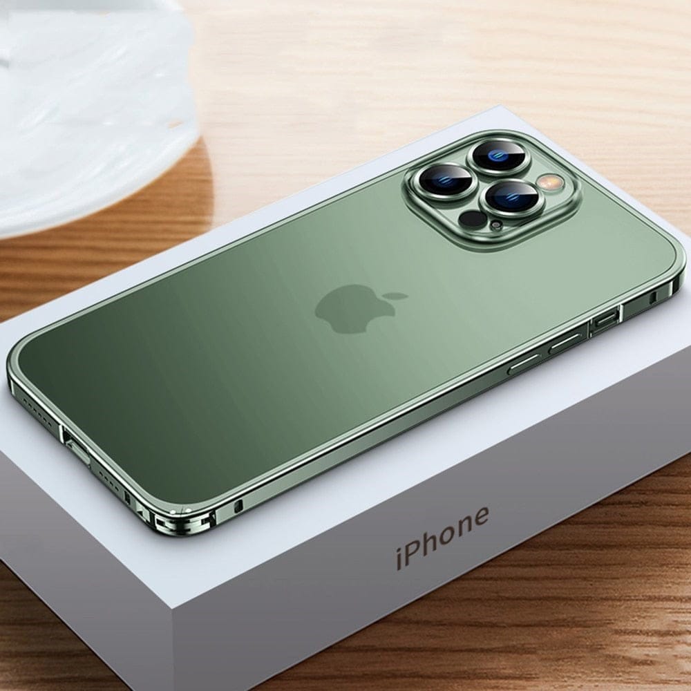 iPhone Deksel Aluminium Moderne Design for iPhone 11, 12, 13, 14 Pro 5