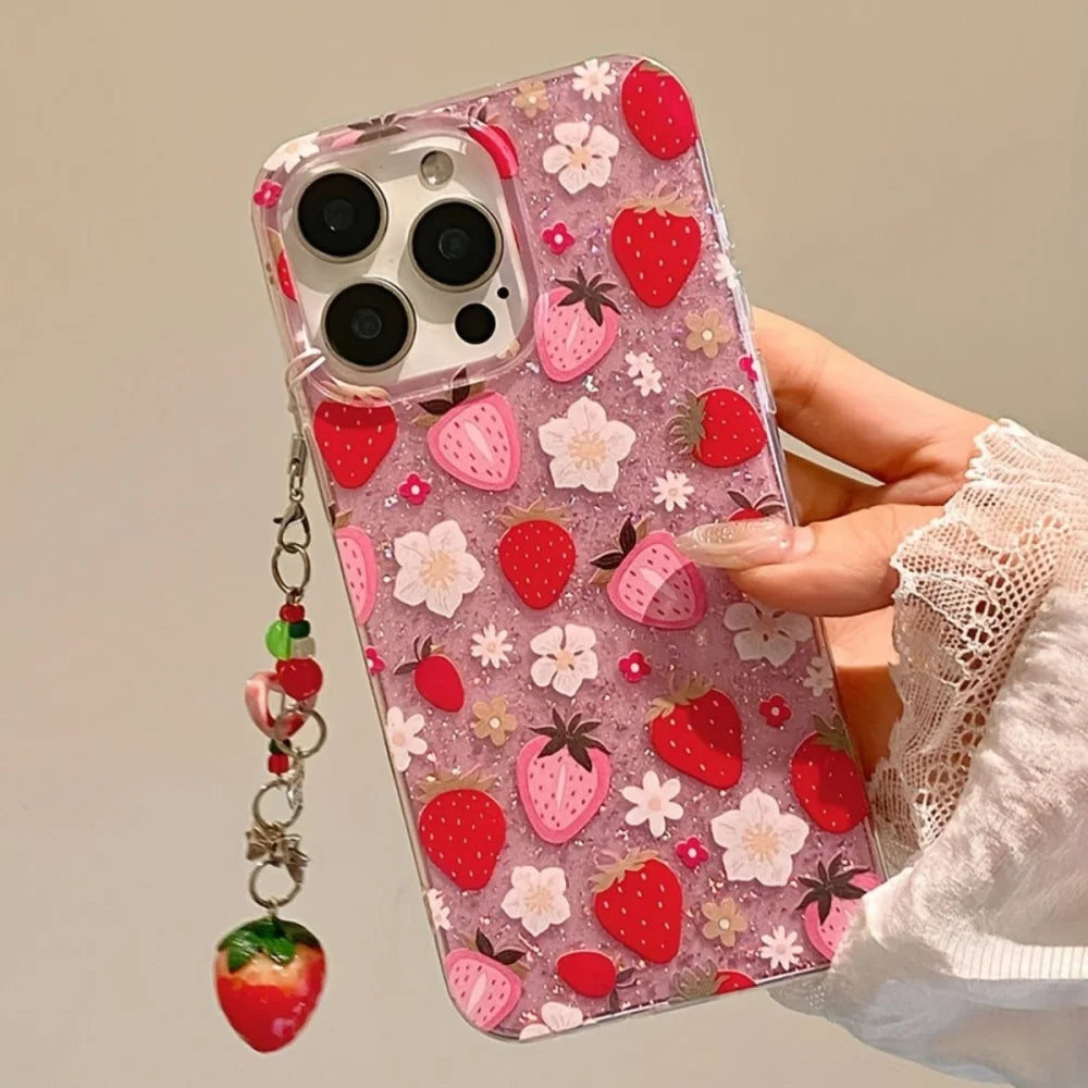 iPhone Deksel med Blomsterdesign 0