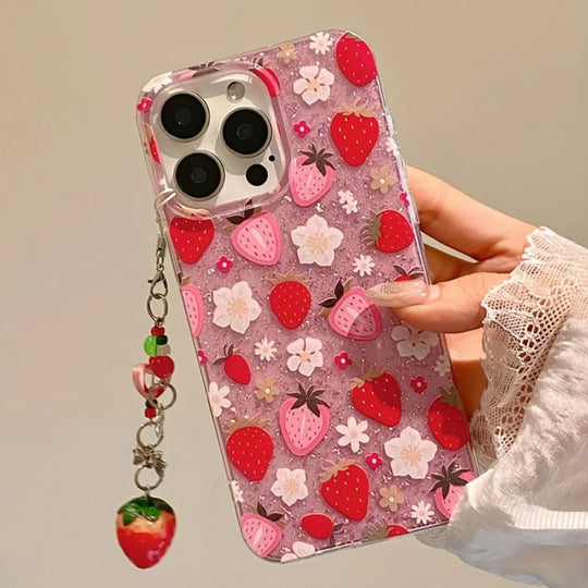 iPhone Deksel med Blomsterdesign 0