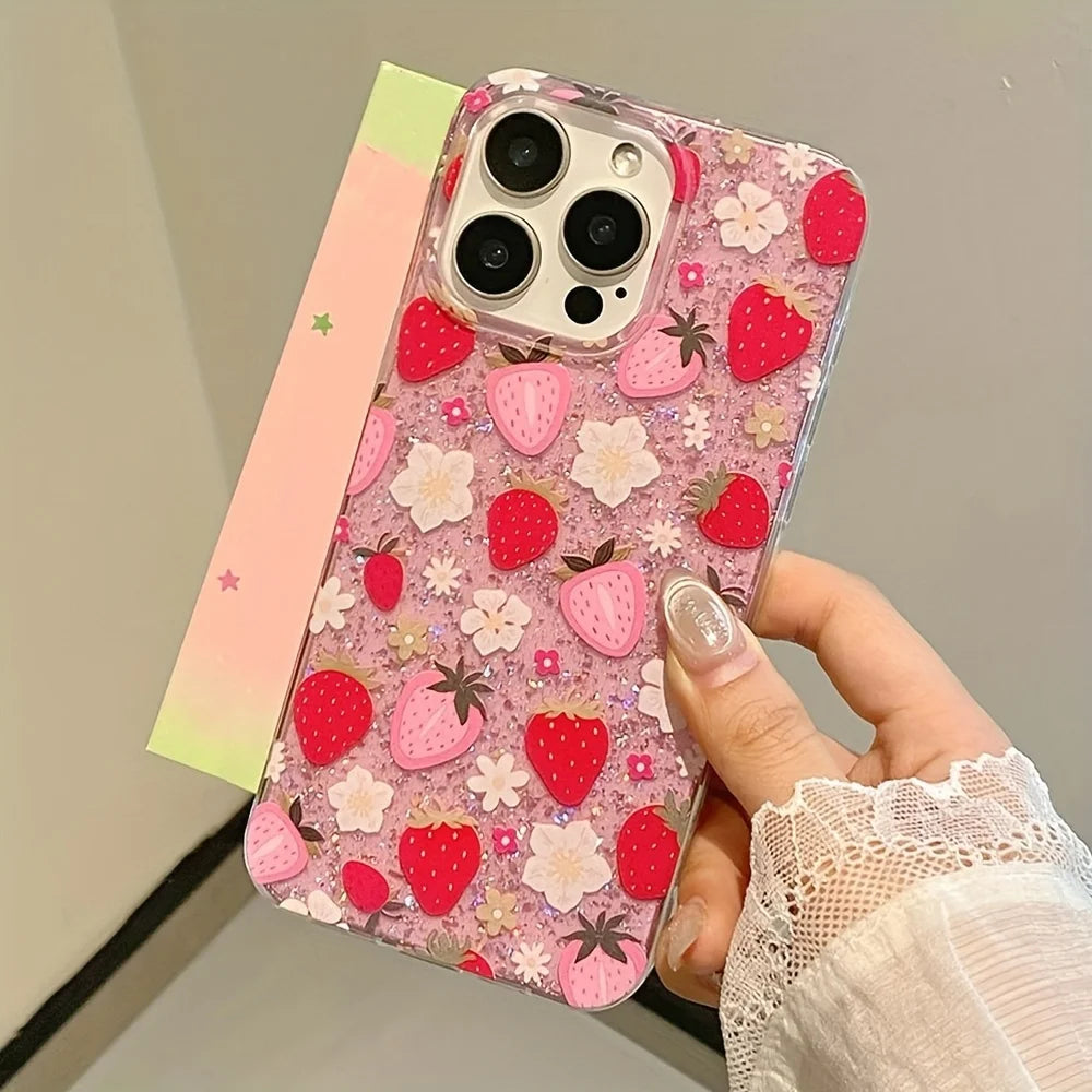 iPhone Deksel med Blomsterdesign 1