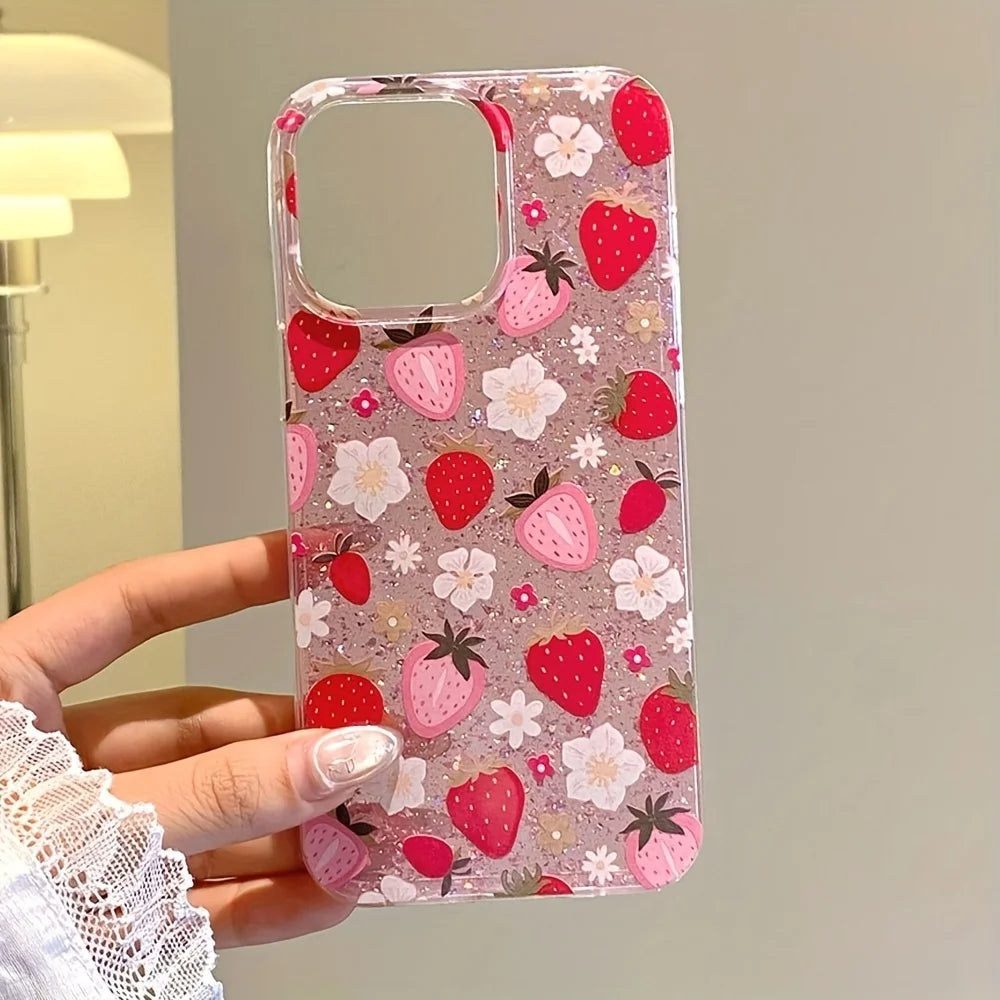 iPhone Deksel med Blomsterdesign 2
