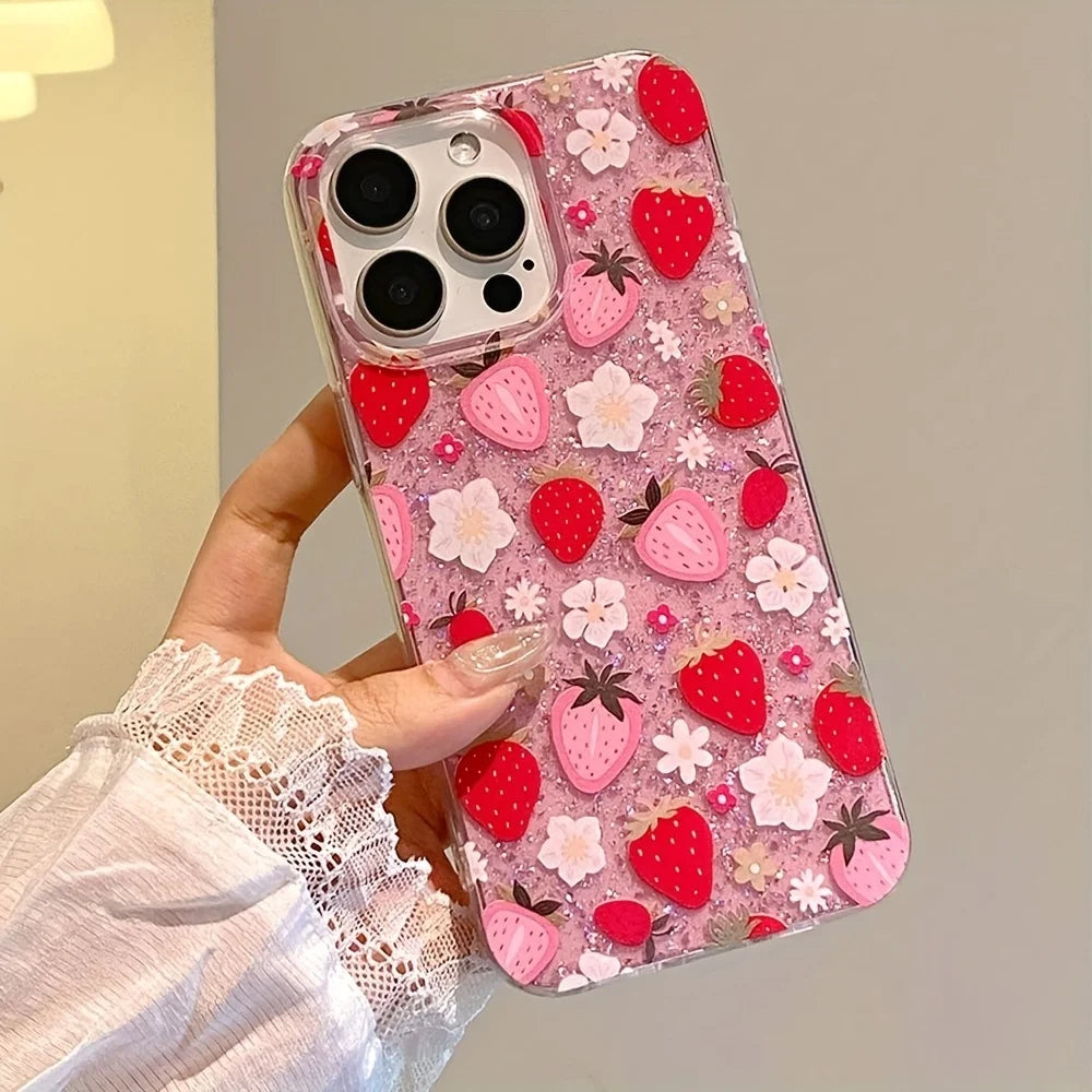 iPhone Deksel med Blomsterdesign 3