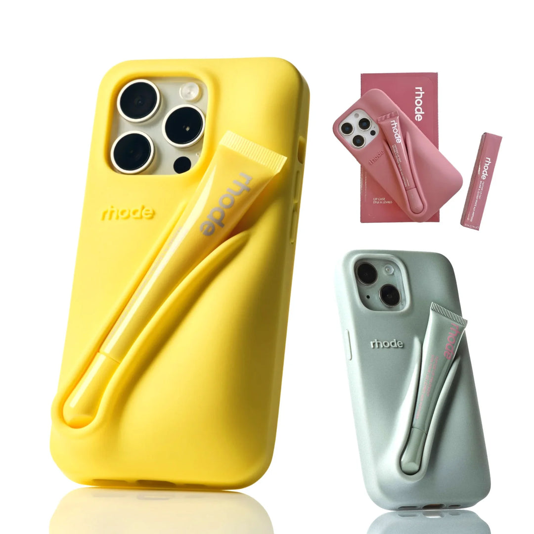 iPhone Deksel med Lipgloss-sett for Pro Max & Plus Modeller 0