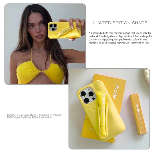 iPhone Deksel med Lipgloss-sett for Pro Max & Plus Modeller 1