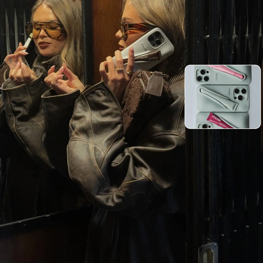 iPhone Deksel med Lipgloss-sett for Pro Max & Plus Modeller 4