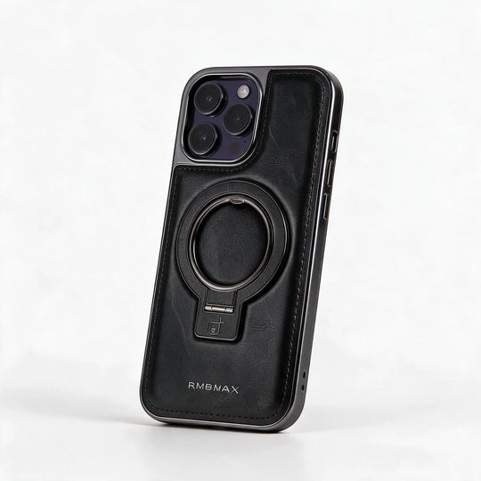 iPhone Etui med Integrert Sammenleggbart Ringstativ for Menn og Kvinner 6