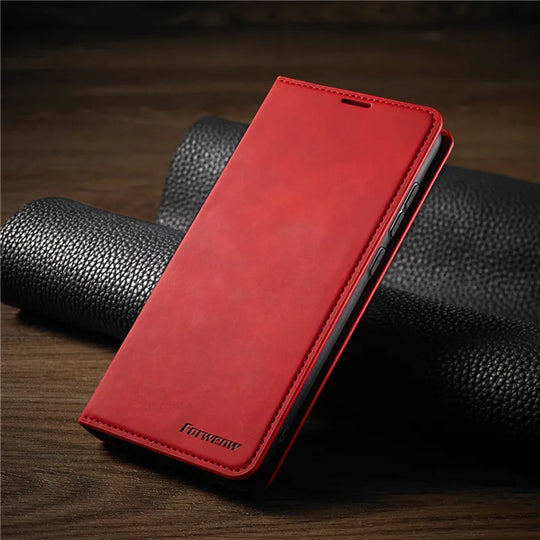 iPhone Lommebokdeksel med Magnetisk Kortholder 5
