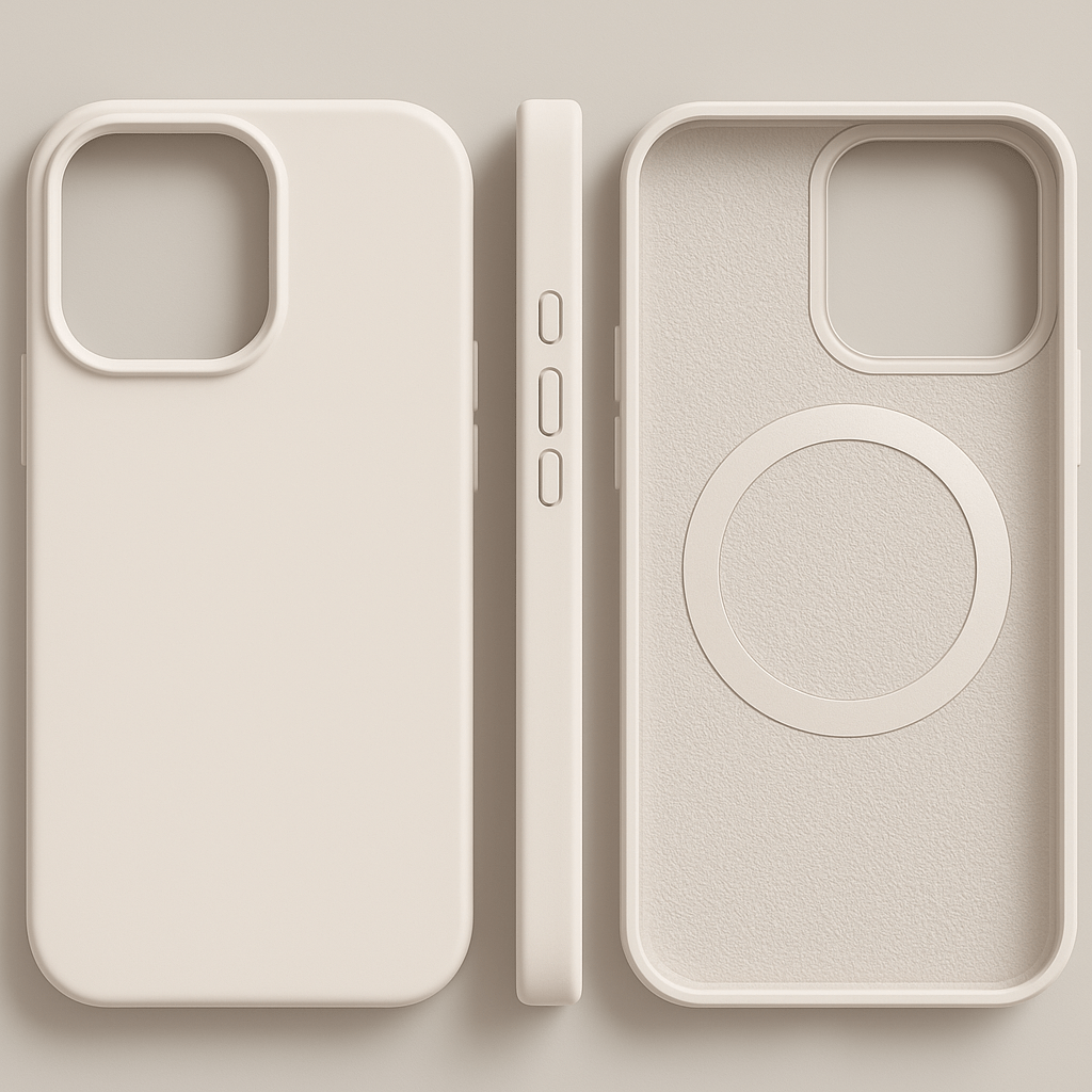 iPhone Silikondeksel med Myk Overflate 7