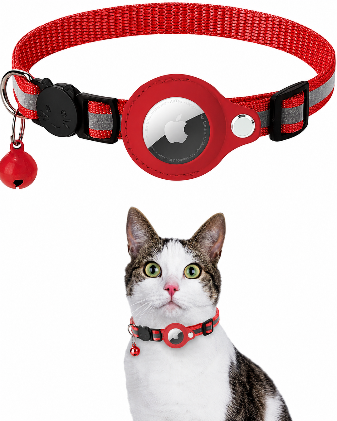 Kattens GPS Tracker Halsbånd for Sikkerhet