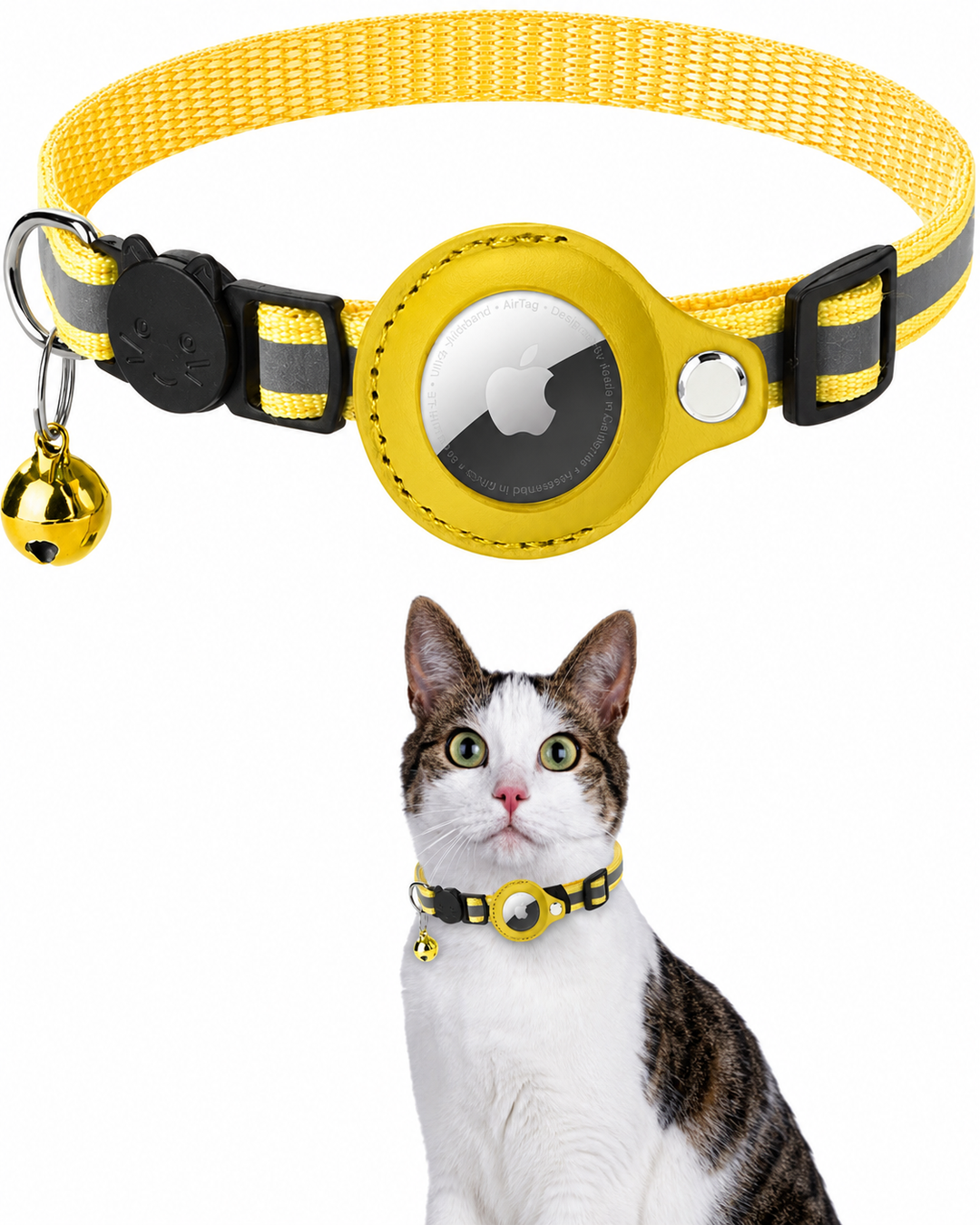 Kattens GPS Tracker Halsbånd for Sikkerhet