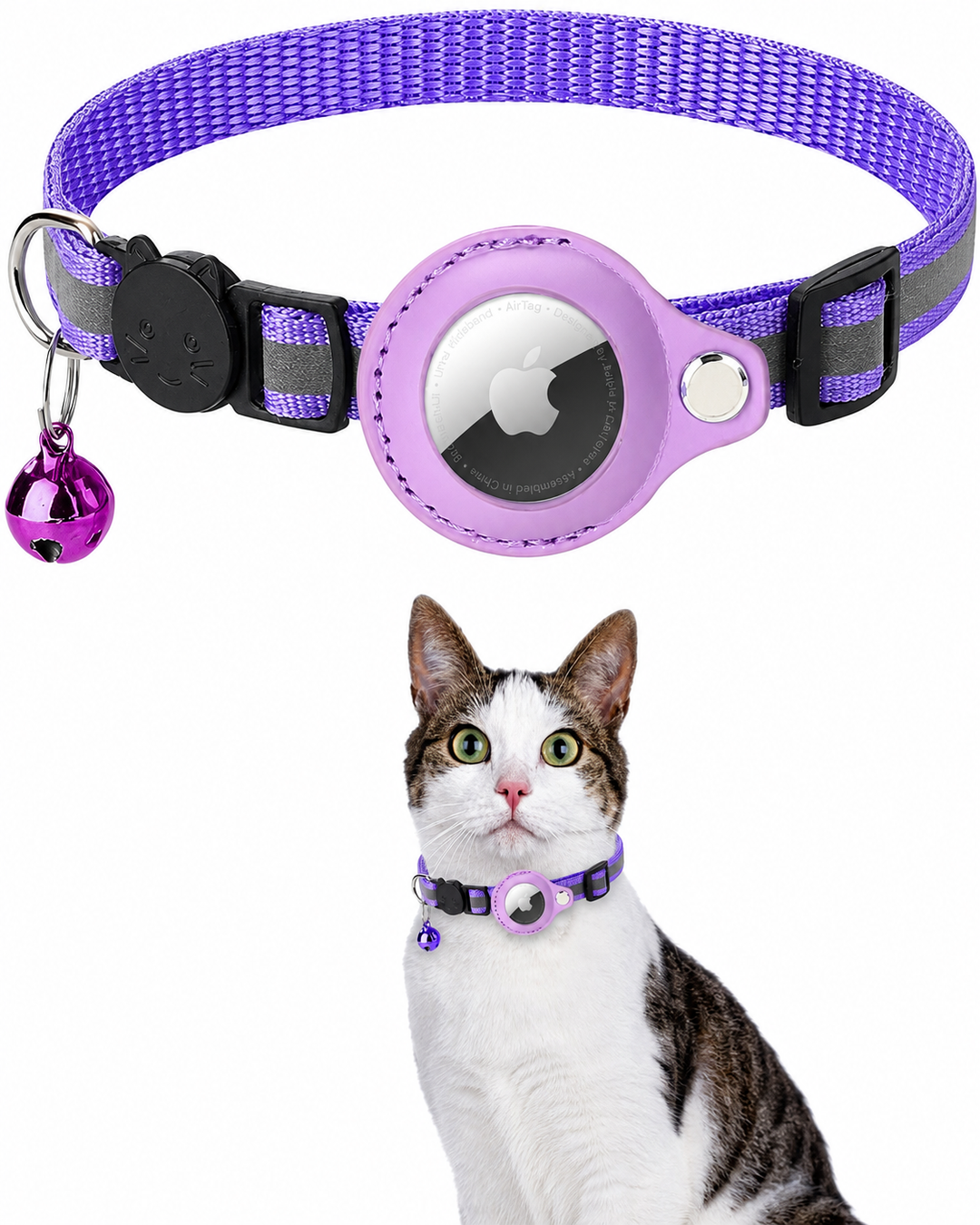 Kattens GPS Tracker Halsbånd for Sikkerhet