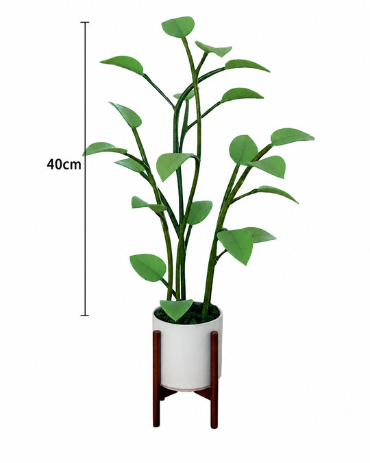 LED Lampe i Planteform med Fargeveksling