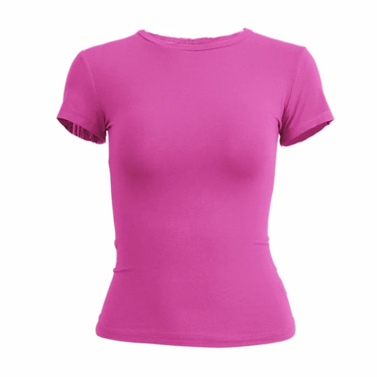 Sportive Slim Fit T-skjorte For Dame