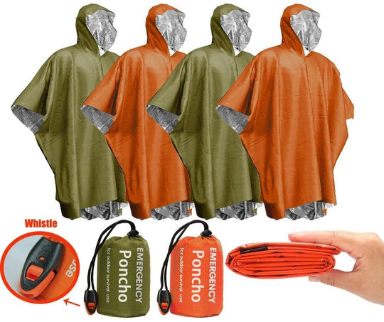 3-i-1 Poncho Regnfrakk