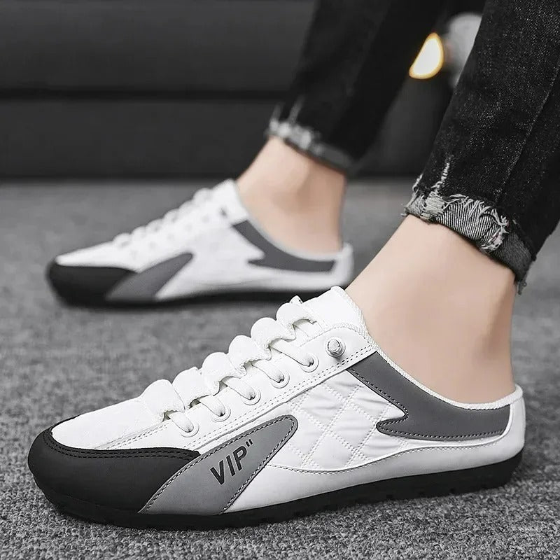 Herresneakers med myk såle for sommeren