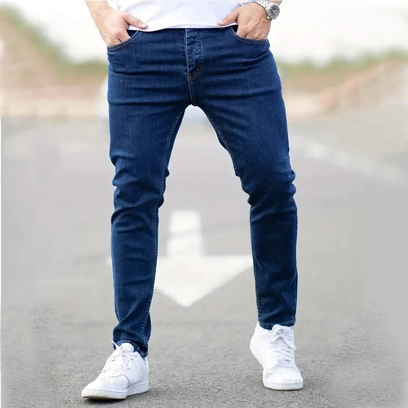 Uformelle skinny-jeans for menn