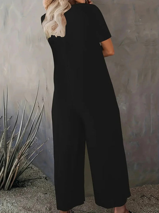 Summer Chic Ensfarget Jumpsuit