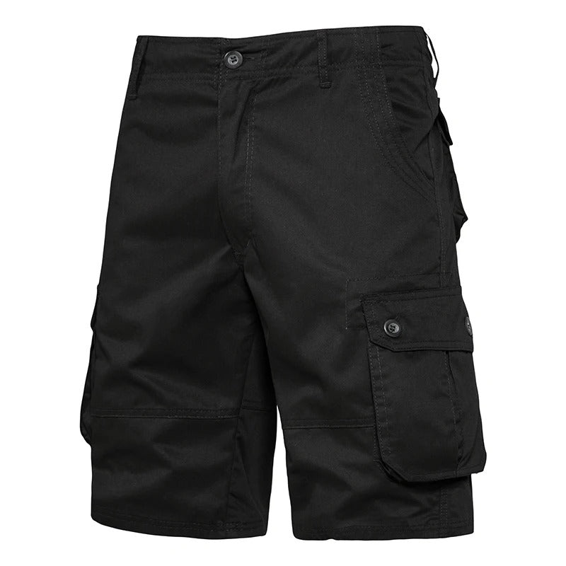 Herre bomullsshorts med lommer