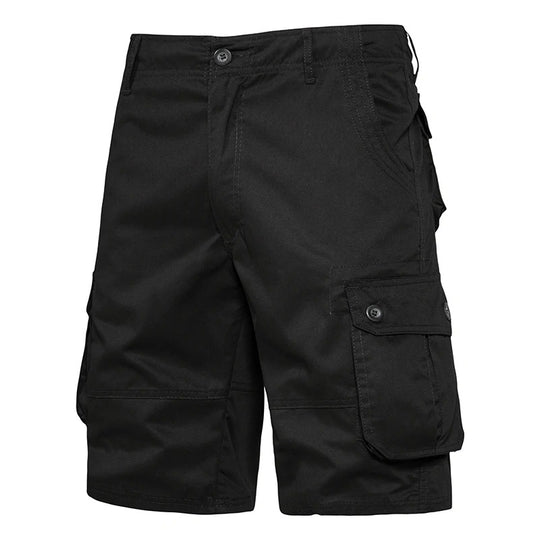 Herre bomullsshorts med lommer