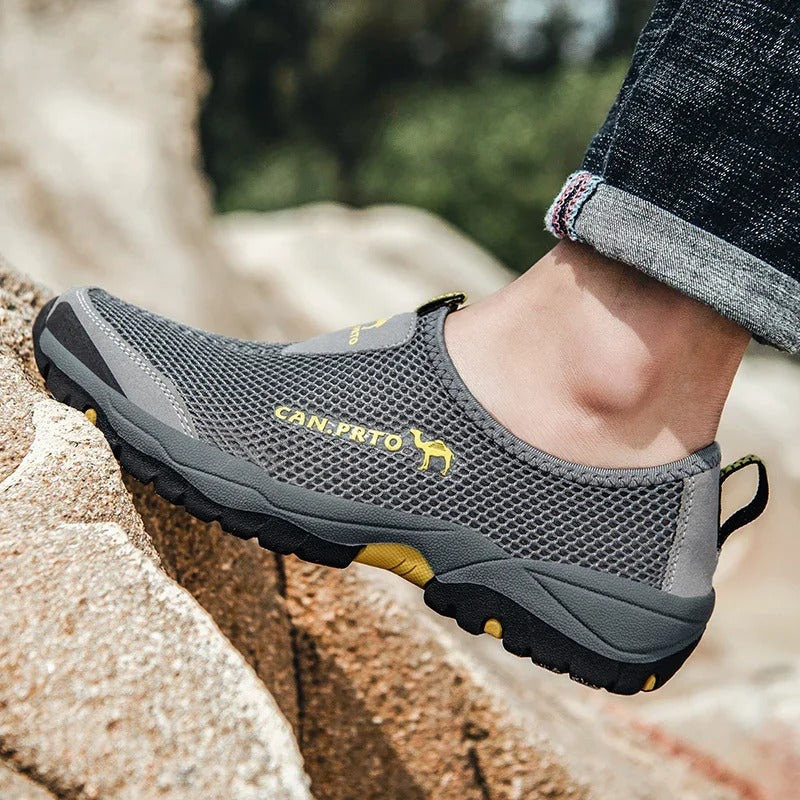 Mesh-slip-on-joggesko for menn