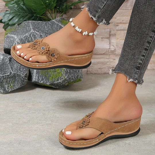Slip-On strandtøfler for kvinner