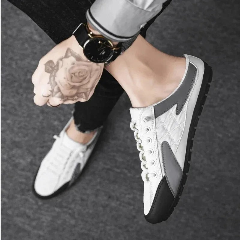 Herresneakers med myk såle for sommeren