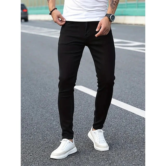 Casual Slim Fit Bukser for menn