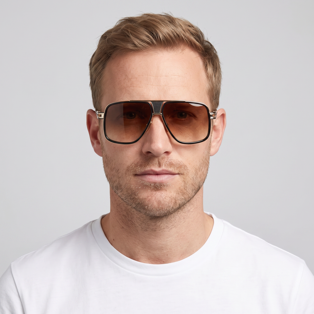 Menns Aviator Solbriller med UV-Beskyttelse